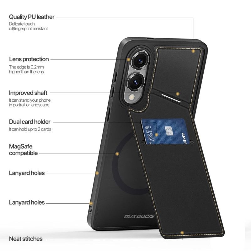 Kryt Samsung Galaxy S25 5g Edge Magnetické S Držákem Na Karty