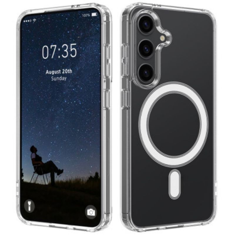 Kryt Samsung Galaxy S25 5g Průhledné Kompatibilní S Magsafe