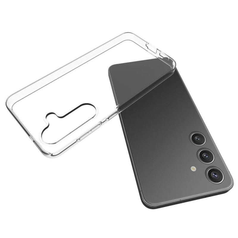 Kryt Samsung Galaxy S25 5g Průhledný S Ochranou Proti Otiskům Prstů