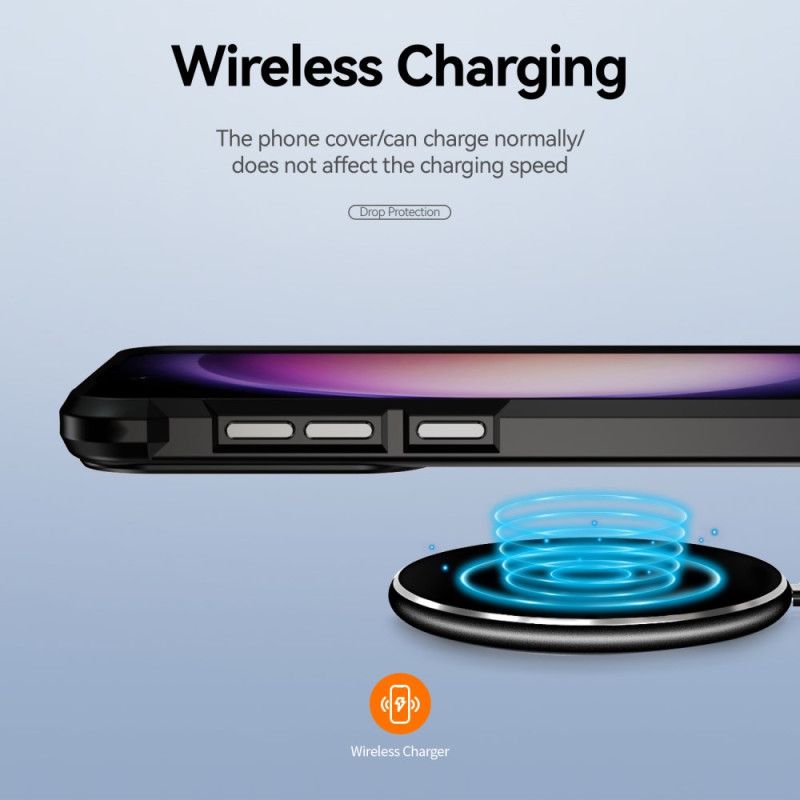 Kryt Samsung Galaxy S25 5g Průhledný Se Silikonovými Okraji