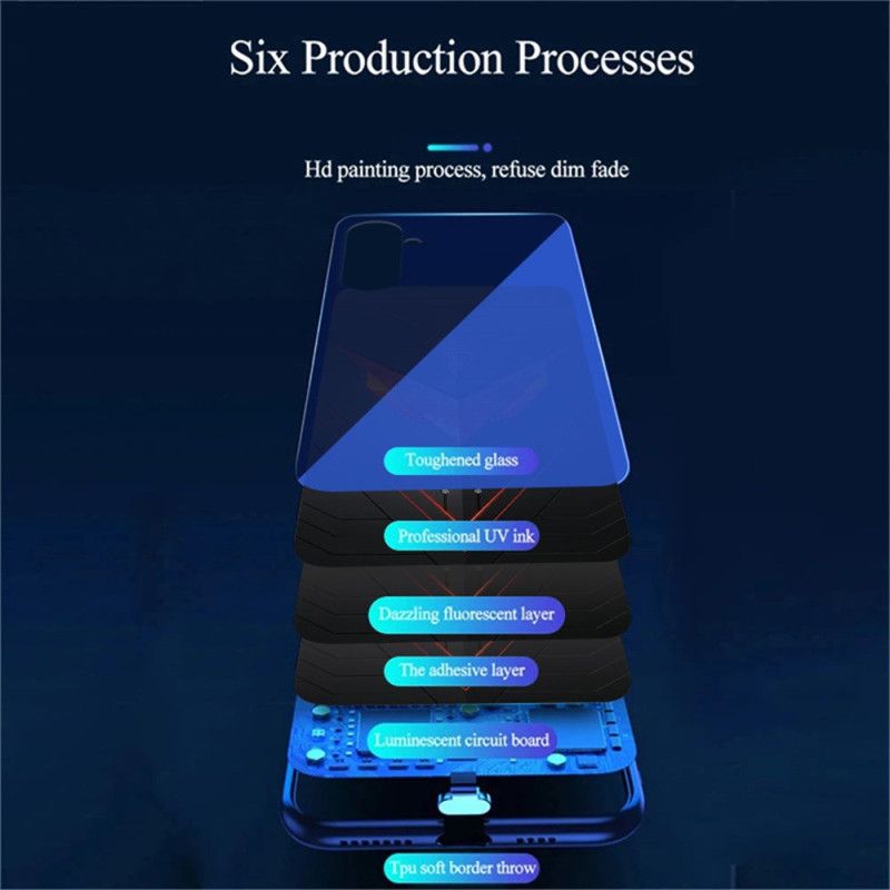 Kryt Samsung Galaxy S25 5g Rytmická Světelná Řada