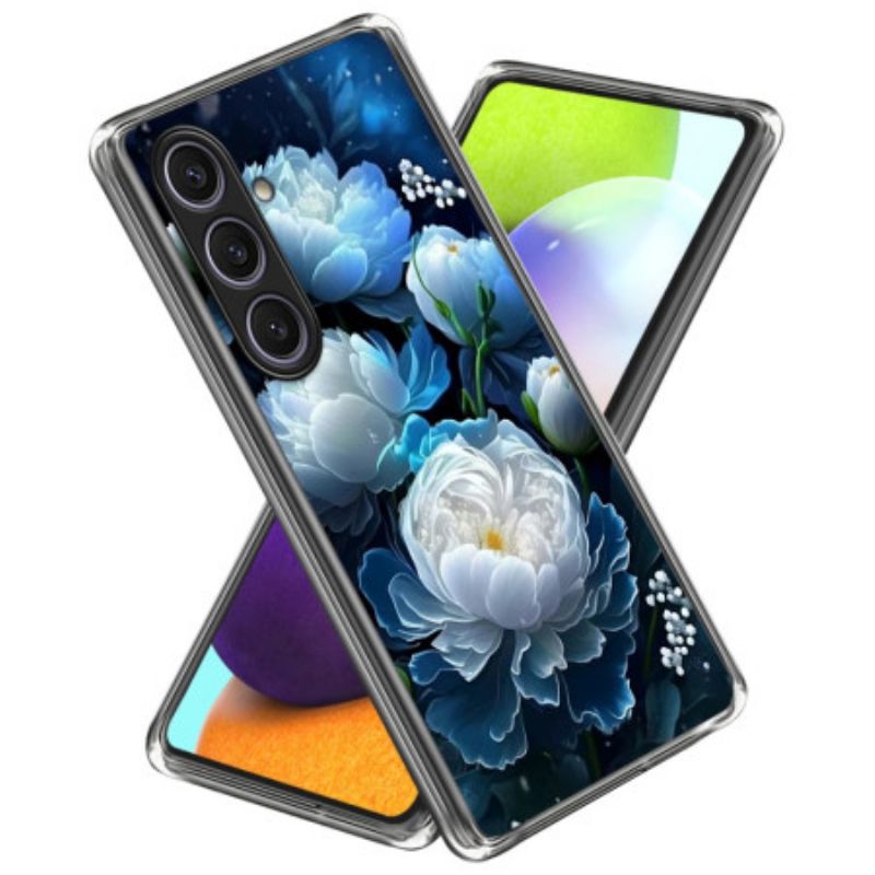 Kryt Samsung Galaxy S25 Plus 5g Bílá Pivoňka