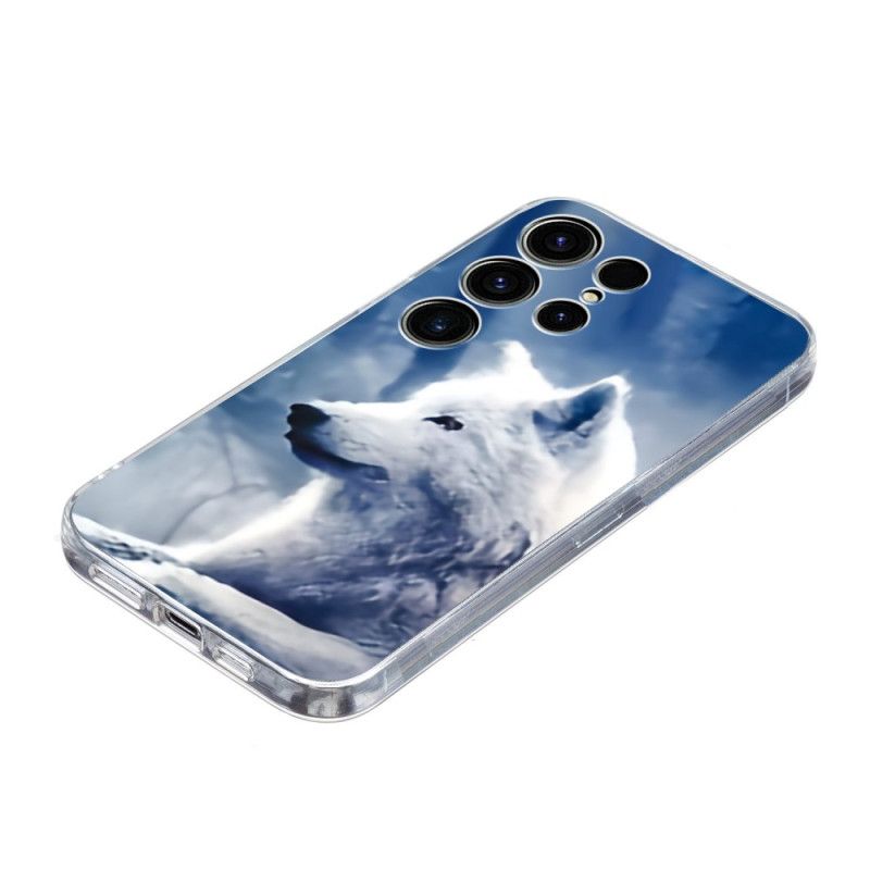 Kryt Samsung Galaxy S25 Ultra 5g Bílý Vlk