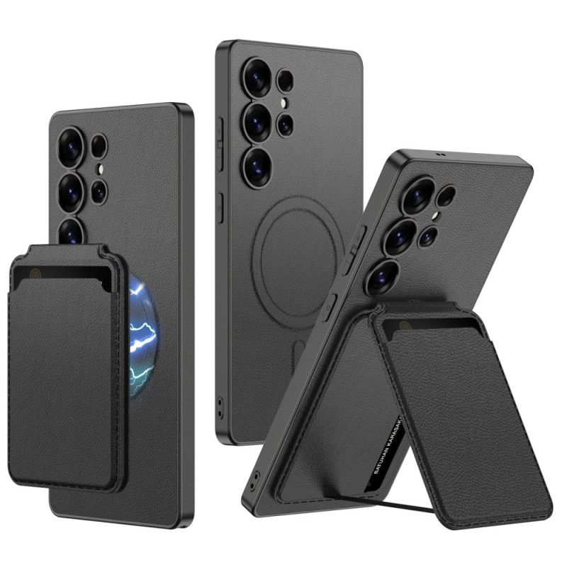 Kryt Samsung Galaxy S25 Ultra 5g Kryty Na Mobil Kompatibilní S Magsafe A Pouzdrem Na Karty
