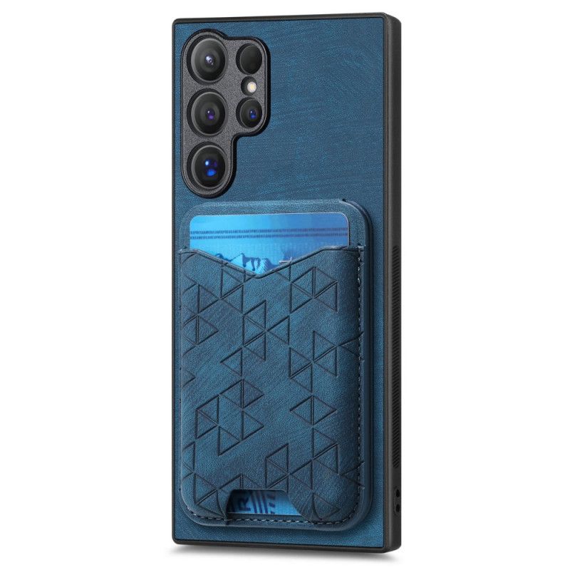 Kryt Samsung Galaxy S25 Ultra 5g Pouzdro Na Karty A Stojánek S Potiskem