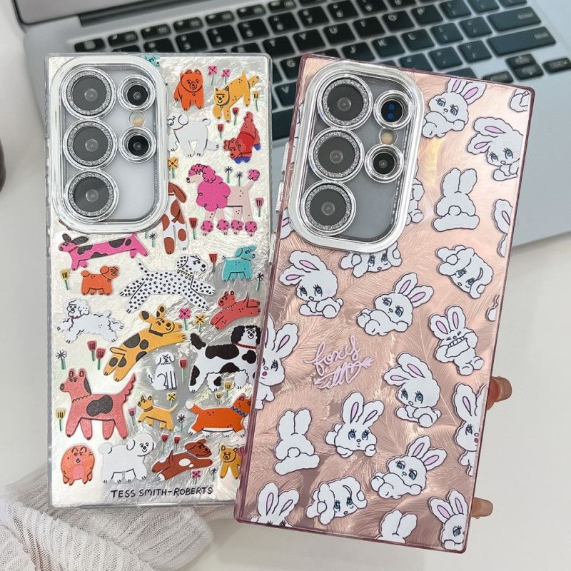 Kryt Samsung Galaxy S25 Ultra 5g Zábavná Zvířátka S Ochranou Čočky