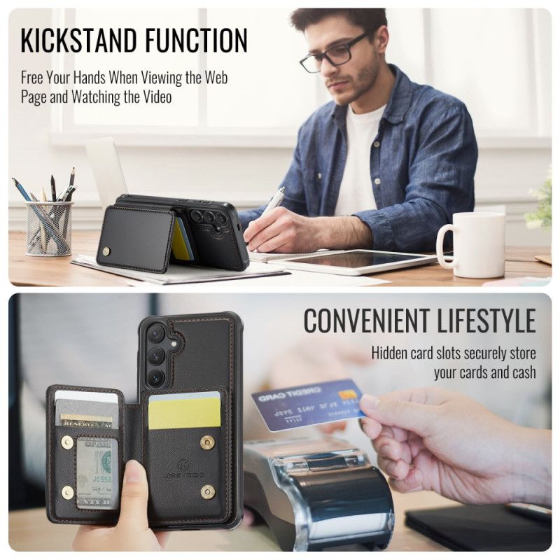 Kryt Samsung Galaxy S26 Magnetický Držák Karet Jeehood