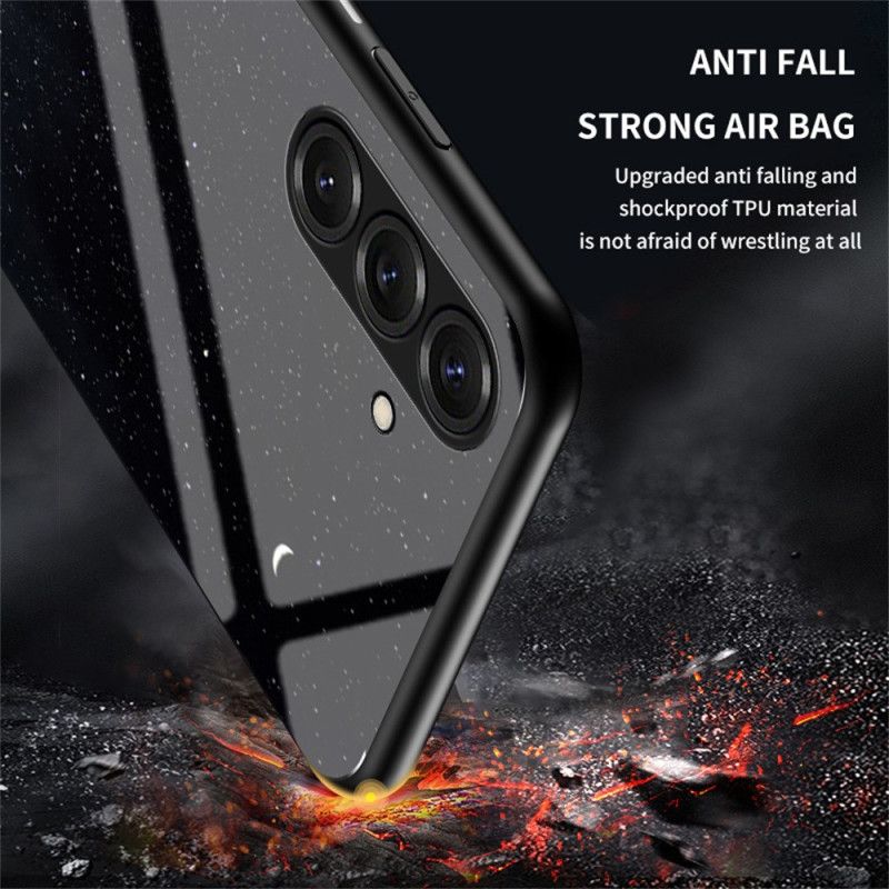 Kryt Samsung Galaxy S26 Nebesky Modré Tvrzené Sklo S Hvězdnou Barvou