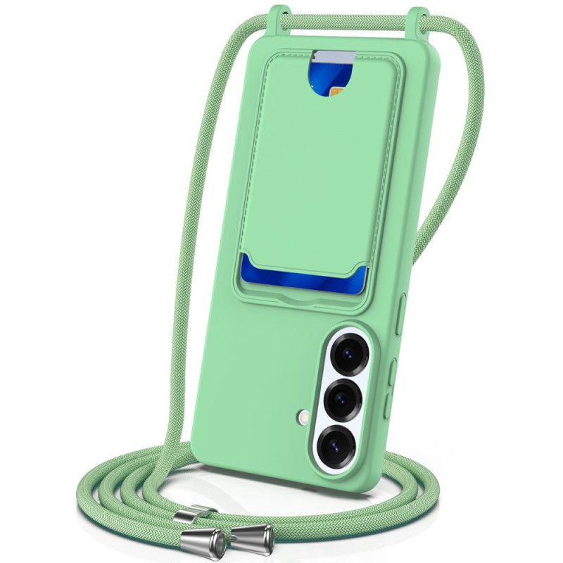 Kryt Samsung Galaxy S26 Plus Kryty Na Mobil Pouzdro Na Karty A Šňůrka Na Krk