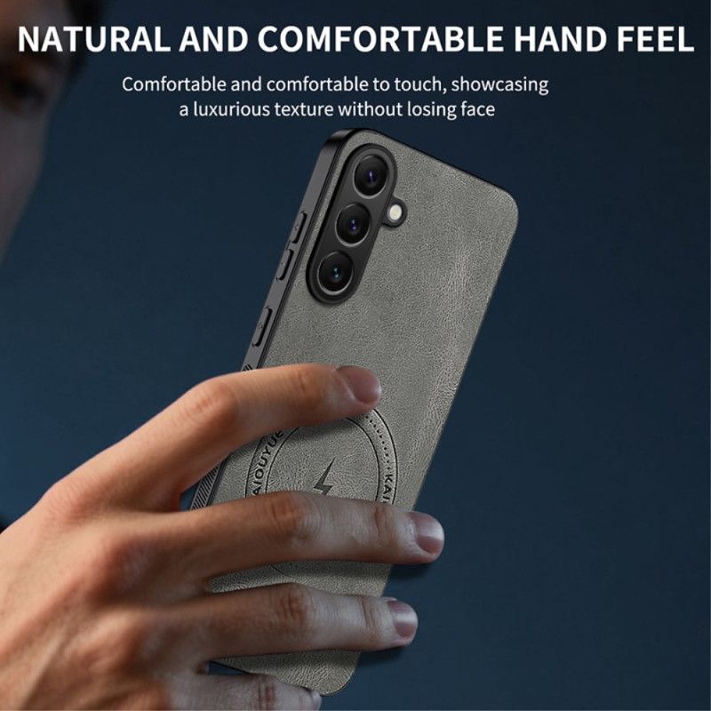 Kryt Samsung Galaxy S26 Plus Magnetický Efekt Kůže