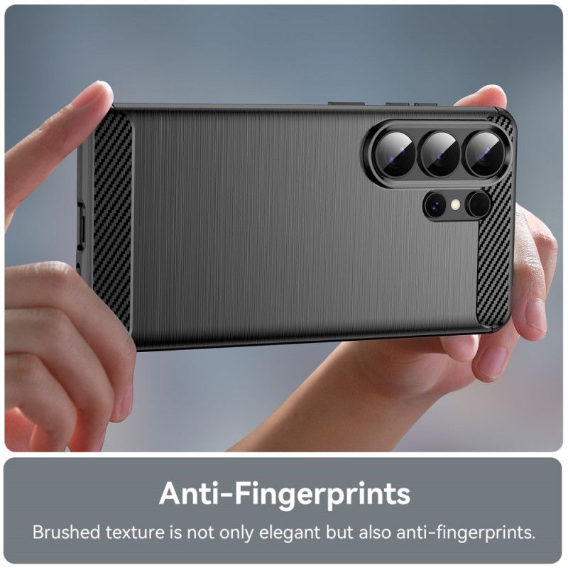 Kryt Samsung Galaxy S26 Ultra Kartáčované Uhlíkové Vlákno