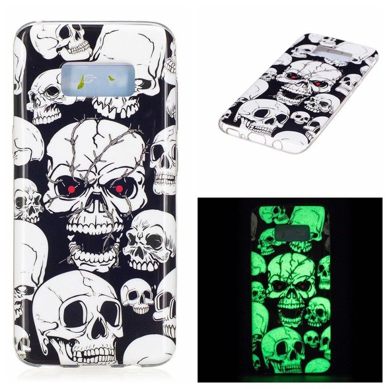 Kryt Samsung Galaxy S8 Pozor Na Fluorescenční Lebky