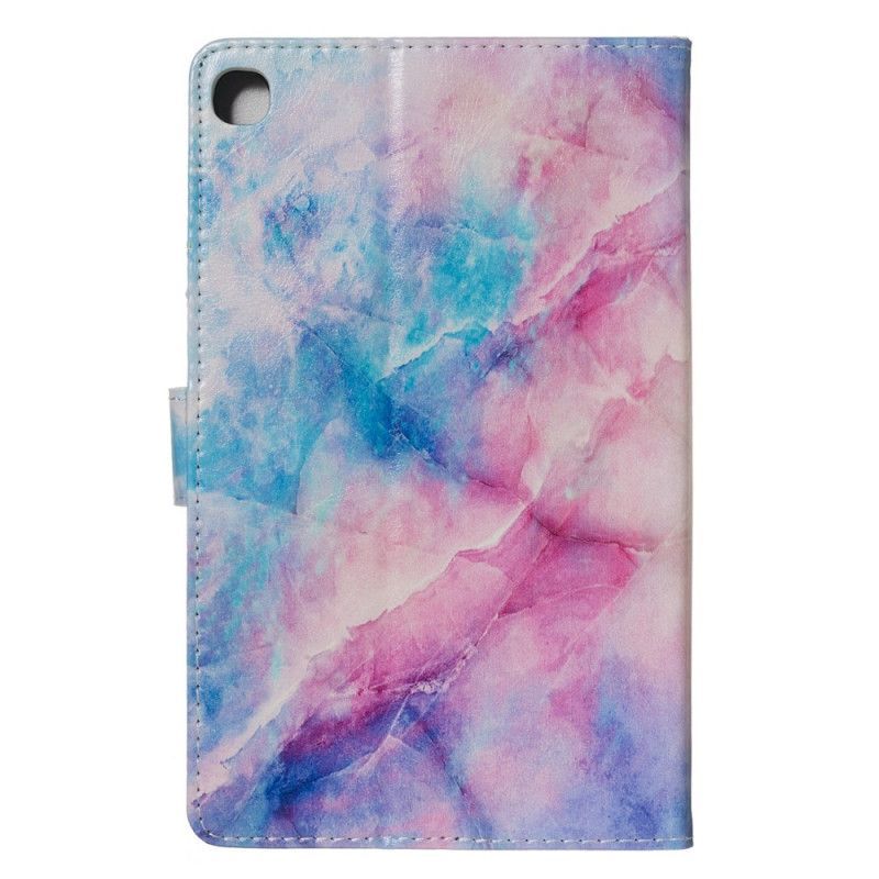 Kryt Samsung Galaxy Tab 8.0 (2019) Barevným Mramorovým Vzorem