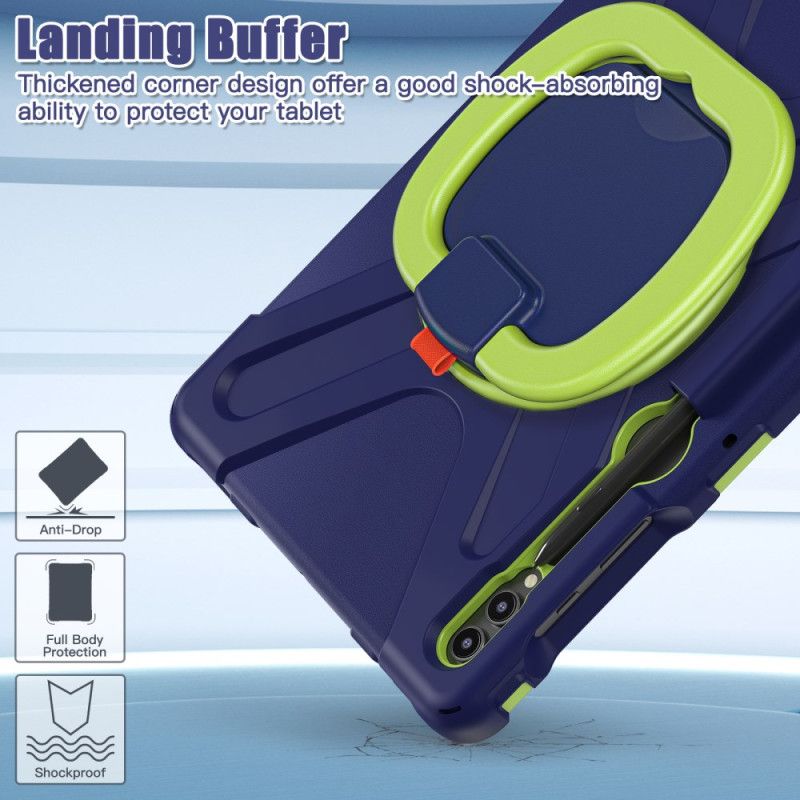 Kryt Samsung Galaxy Tab S10 Plus Multifunkční Otočný Stojan A Rukojeť