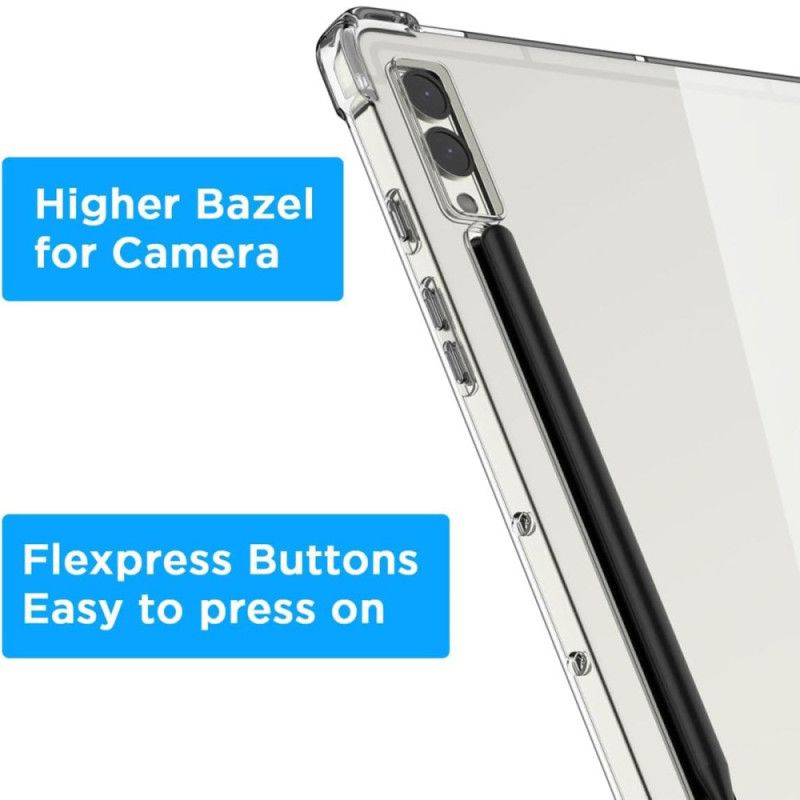 Kryt Samsung Galaxy Tab S10 Plus Průhledný S Držákem Stylusu