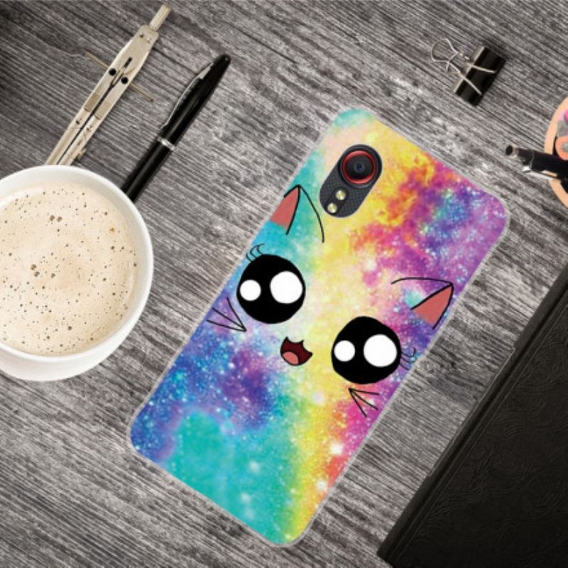 Kryt Samsung Galaxy Xcover 5 Kreslená Kočka