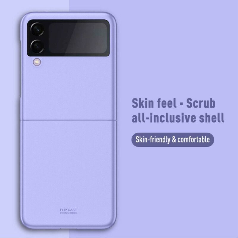 Kryt Samsung Galaxy Z Flip 3 5g Pocit Na Kůži