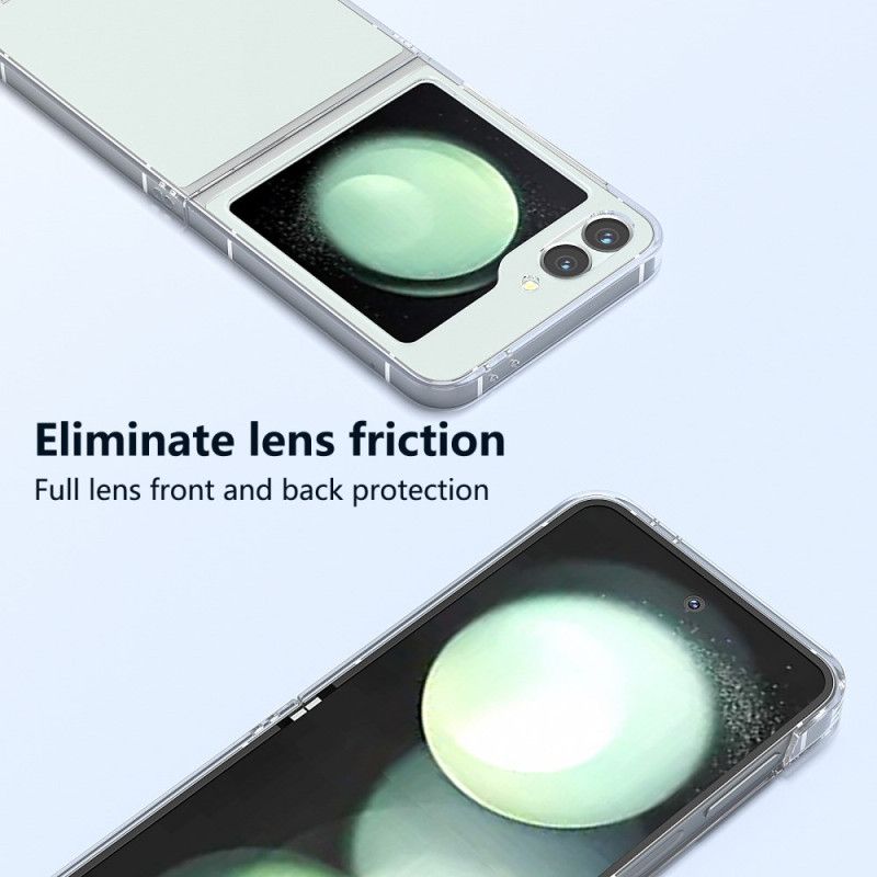 Kryt Samsung Galaxy Z Flip 6 Tuhá Průhledná