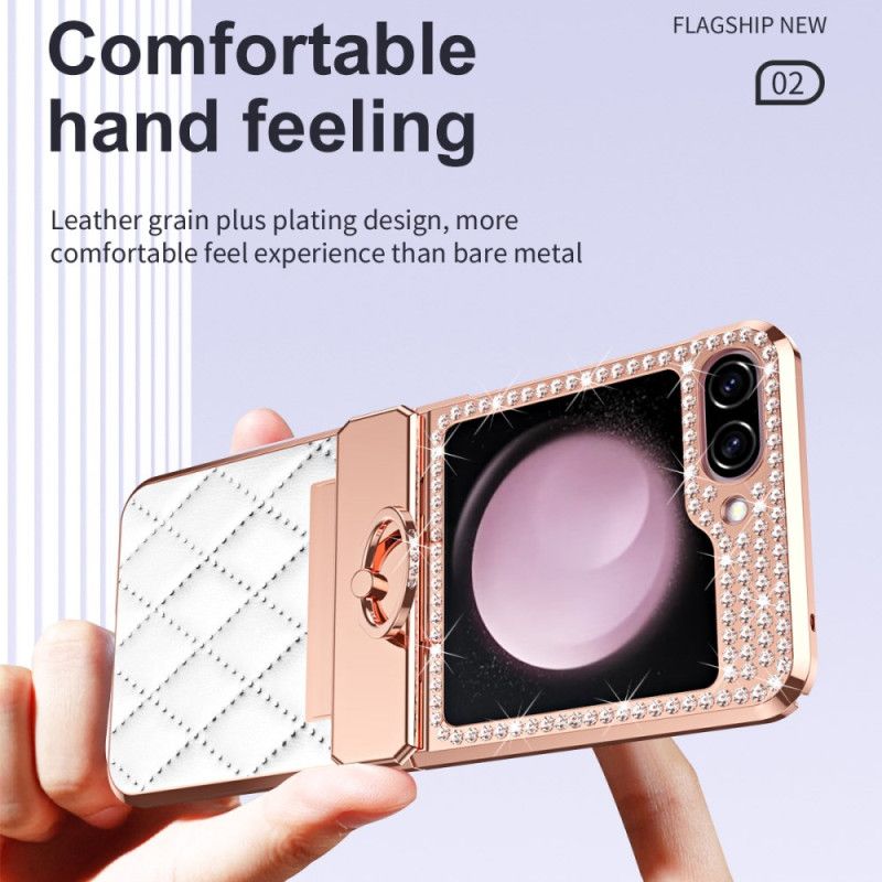 Kryt Samsung Galaxy Z Flip 7 Fe Dekorace S Kamínky