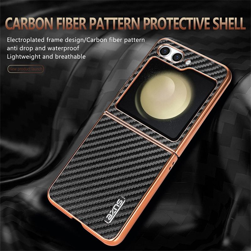 Kryt Samsung Galaxy Z Flip 7 Fe Kryty Na Mobil Azns Uhlíková Vlákna