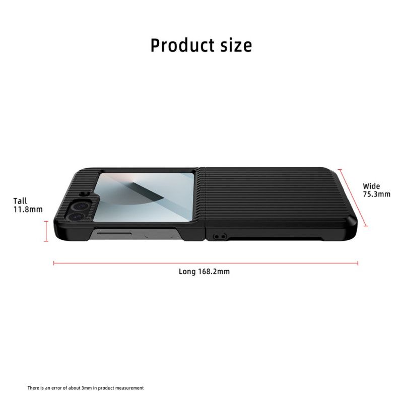Kryt Samsung Galaxy Z Flip 7 Fe Kryty Na Mobil Pruhovaný Design