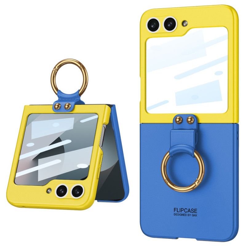 Kryt Samsung Galaxy Z Flip 7 Fe Magnetický Chránič Pantů A Dvoubarevný Stojánek