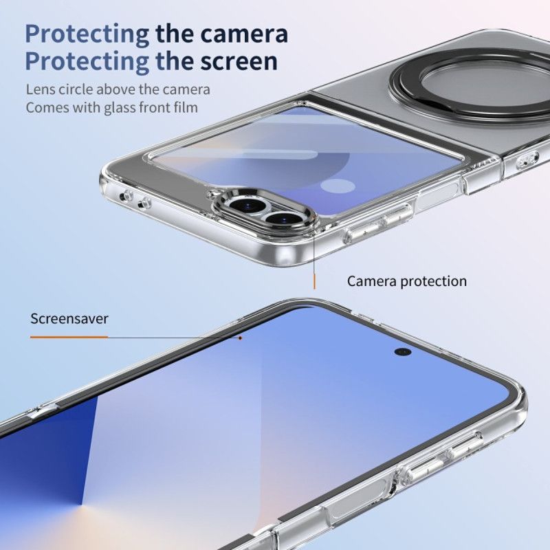 Kryt Samsung Galaxy Z Flip 7 Fe Magnetický Stojánek A Hd Ochrana Displeje