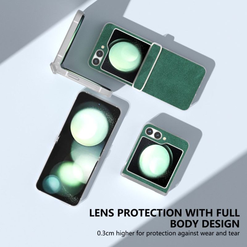 Kryt Samsung Galaxy Z Flip 7 Fe Matný Efekt Kůže