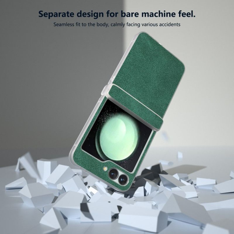 Kryt Samsung Galaxy Z Flip 7 Fe Matný Efekt Kůže