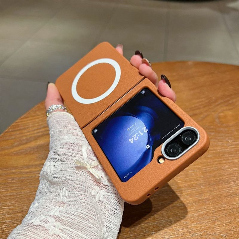 Kryt Samsung Galaxy Z Flip 7 Fe Textura Kůže