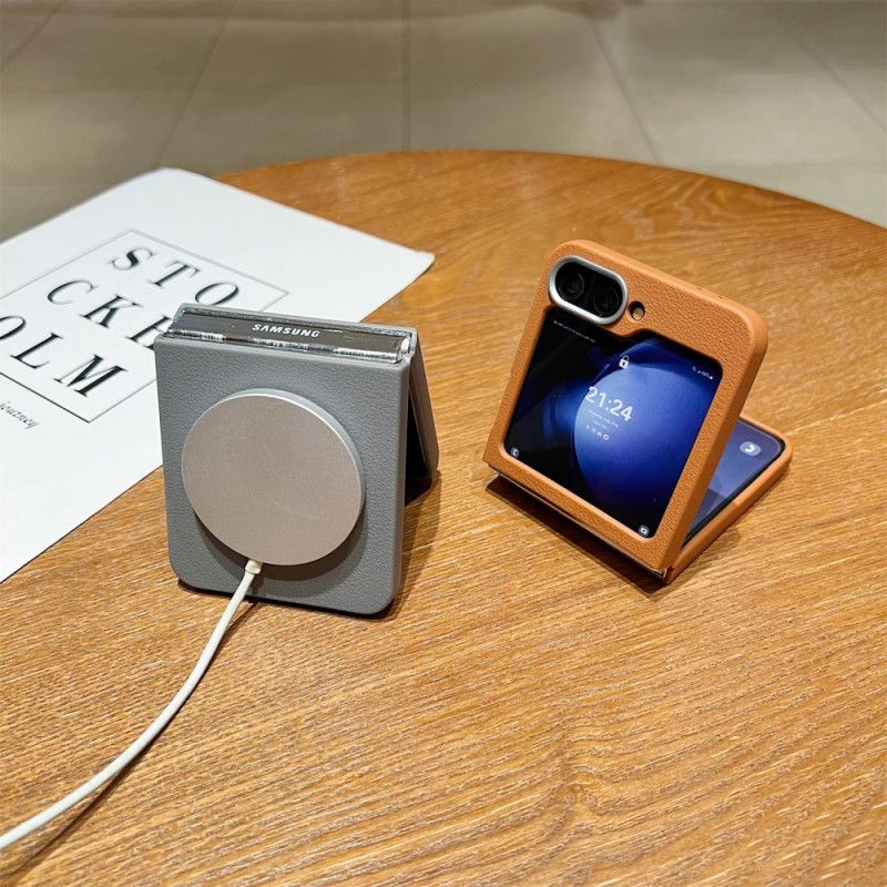 Kryt Samsung Galaxy Z Flip 7 Fe Textura Kůže