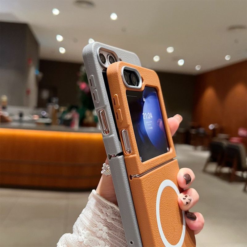 Kryt Samsung Galaxy Z Flip 7 Fe Textura Kůže