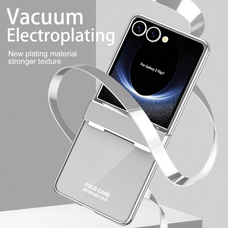 Kryt Samsung Galaxy Z Flip 7 Kovový Design S Ochranou Proti Otiskům Prstů