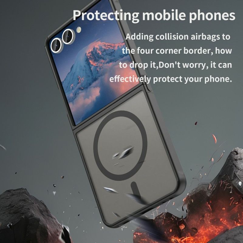 Kryt Samsung Galaxy Z Flip 7 Kryty Na Mobil Kompatibilní S Ochranou Proti Pádu Magsafe