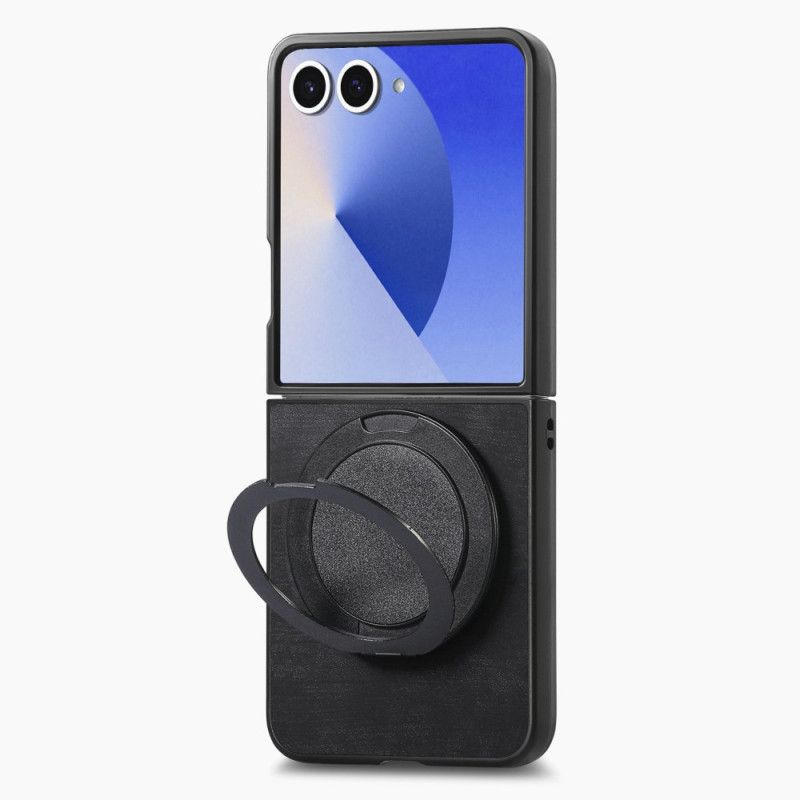 Kryt Samsung Galaxy Z Flip 7 Kryty Na Mobil Kožený Efekt S Otočným Stojánkem O