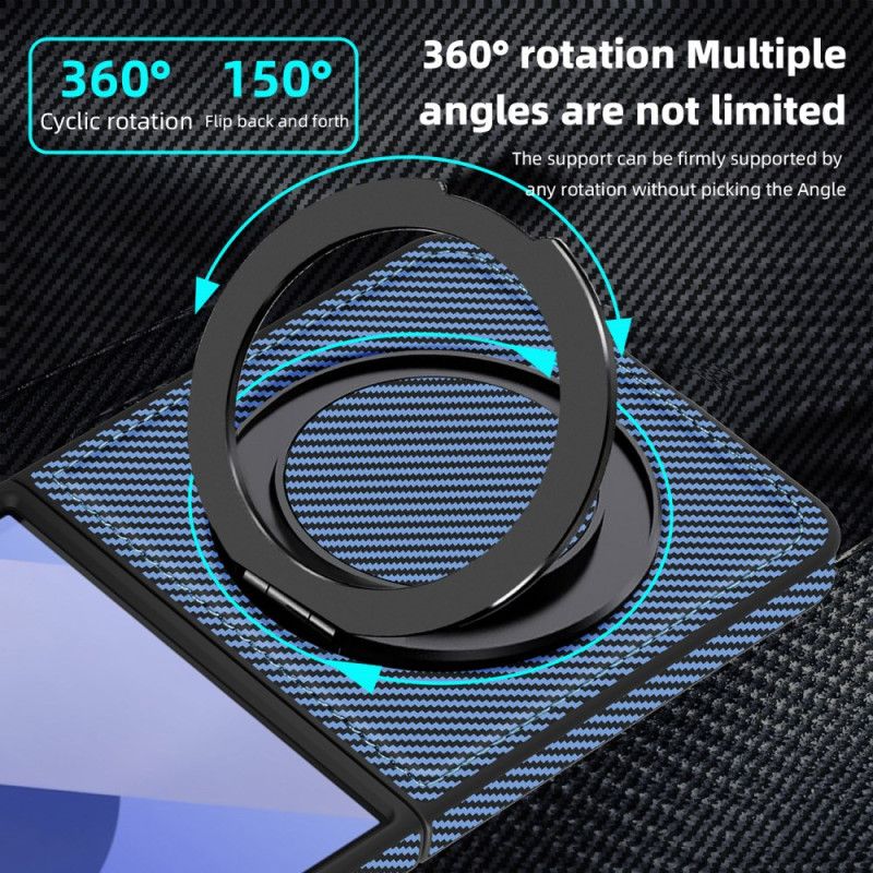 Kryt Samsung Galaxy Z Flip 7 Kryty Na Mobil Magnetické Uhlíkové Vlákno