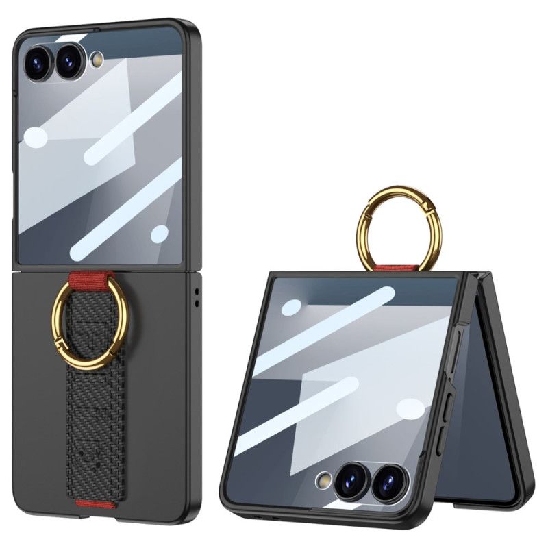 Kryt Samsung Galaxy Z Flip 7 Kryty Na Mobil Poutko Na Zápěstí A Ochranná Fólie Gkk