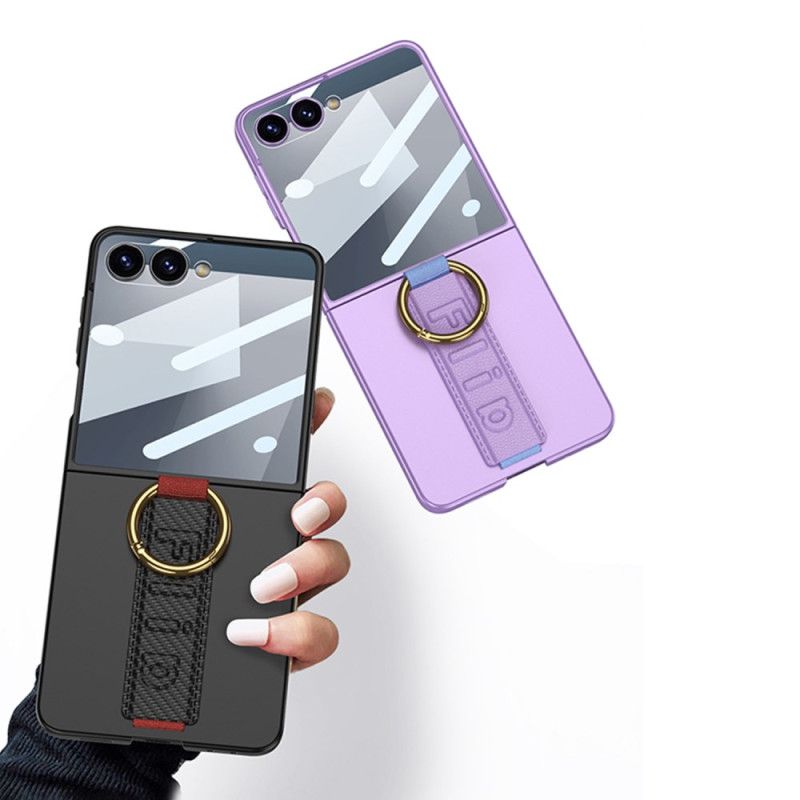 Kryt Samsung Galaxy Z Flip 7 Kryty Na Mobil Poutko Na Zápěstí A Ochranná Fólie Gkk