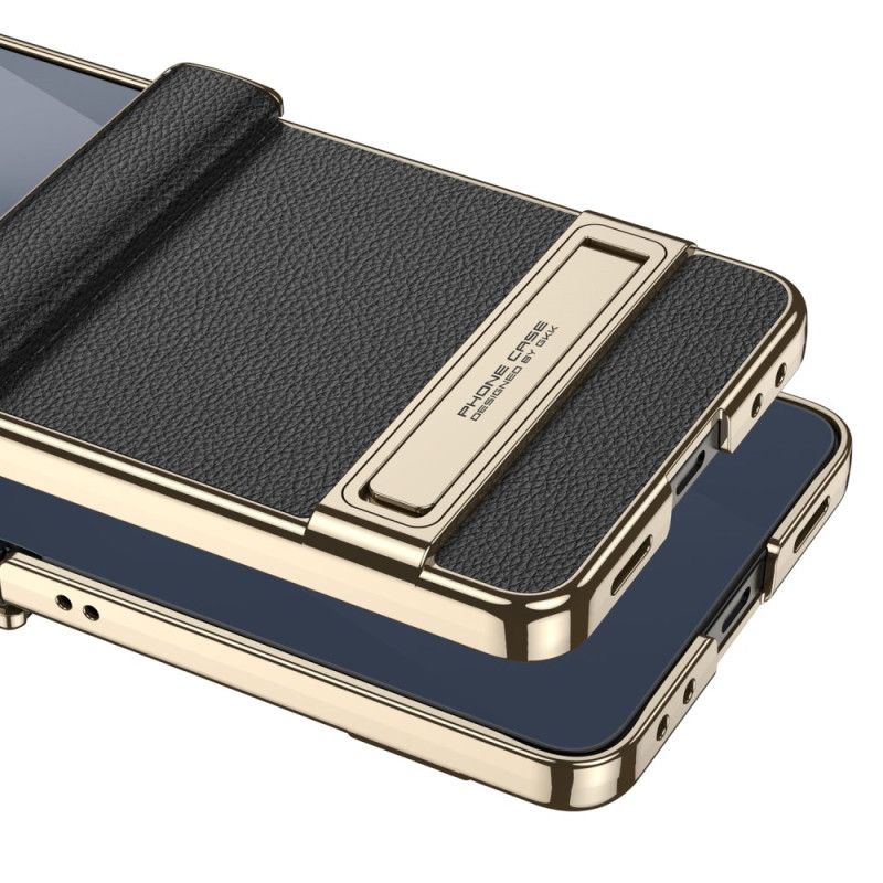 Kryt Samsung Galaxy Z Flip 7 Kryty Na Mobil Umělá Kůže A Podpora Gkk