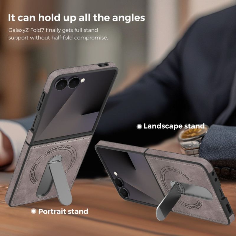 Kryt Samsung Galaxy Z Flip 7 Magnetický S Otočným Stojánkem