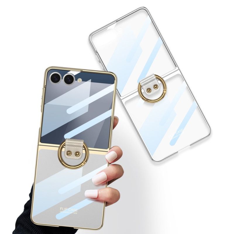 Kryt Samsung Galaxy Z Flip 7 Ochranná Fólie Na Displej A Držák Na Prsteny Gkk