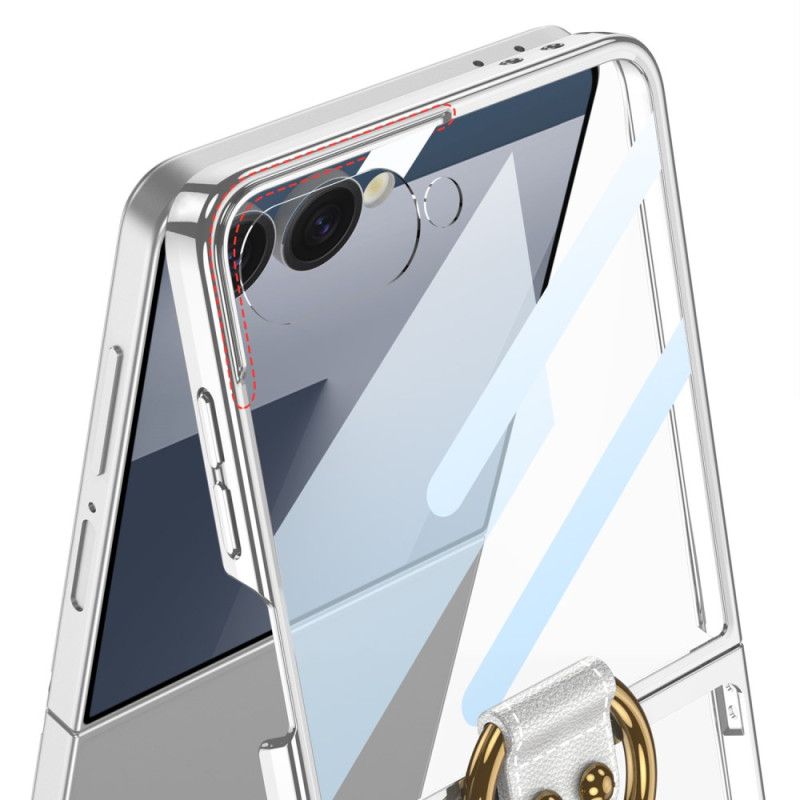 Kryt Samsung Galaxy Z Flip 7 Ochranná Fólie Na Displej A Držák Na Prsteny Gkk