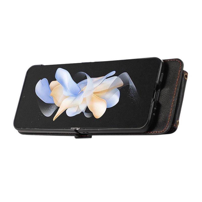 Kryt Samsung Galaxy Z Flip 7 Pouzdro Na Karty A Ramenní Popruh