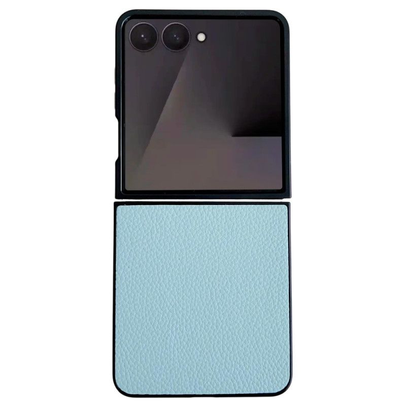 Kryt Samsung Galaxy Z Flip 7 Texturovaný Kožený Efekt