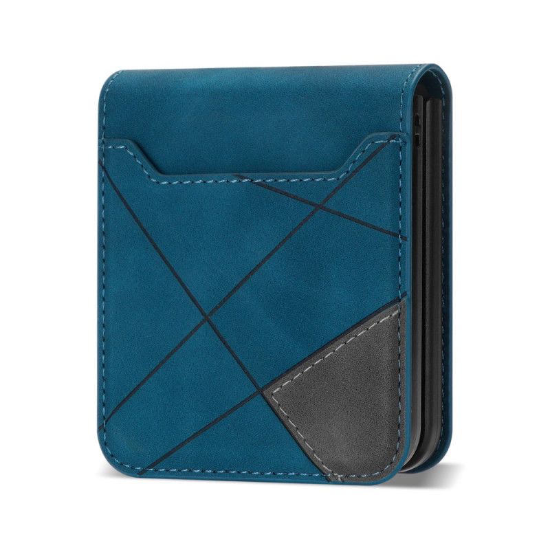 Kryt Samsung Galaxy Z Flip 7 Vzorovaný Držák Na Karty