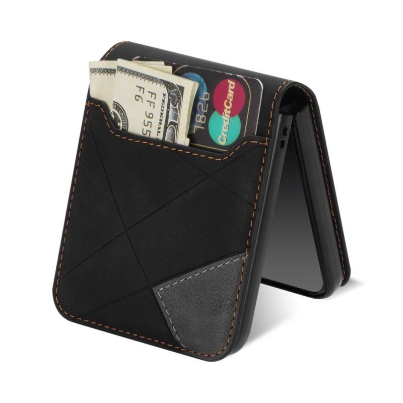 Kryt Samsung Galaxy Z Flip 7 Vzorovaný Držák Na Karty