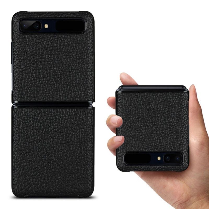 Kryt Samsung Galaxy Z Flip Pravá Liči Kůže