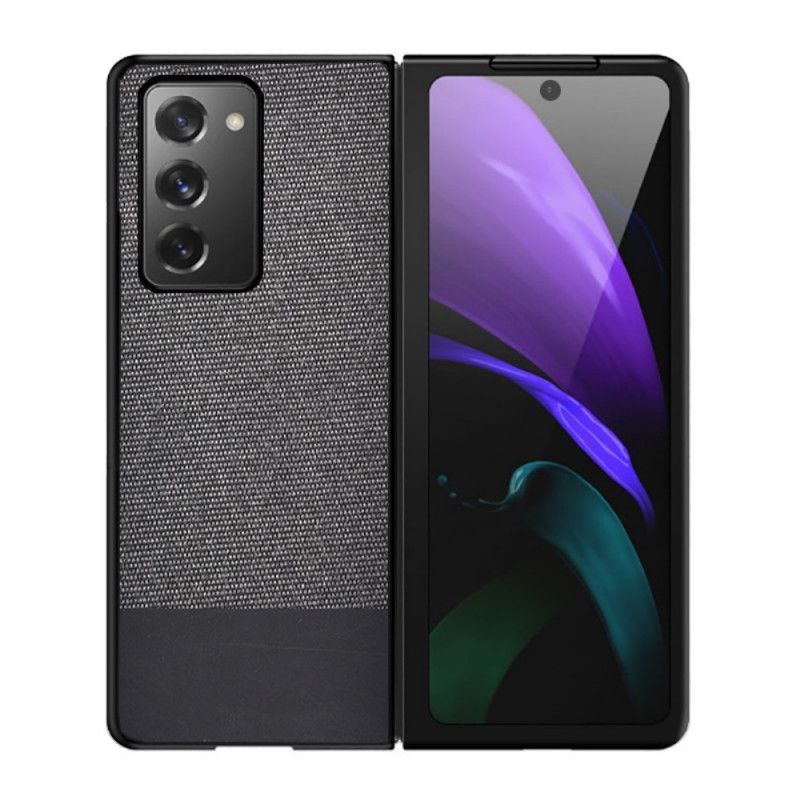 Kryt Samsung Galaxy Z Fold 2 Umělá Kůže A Tkanina