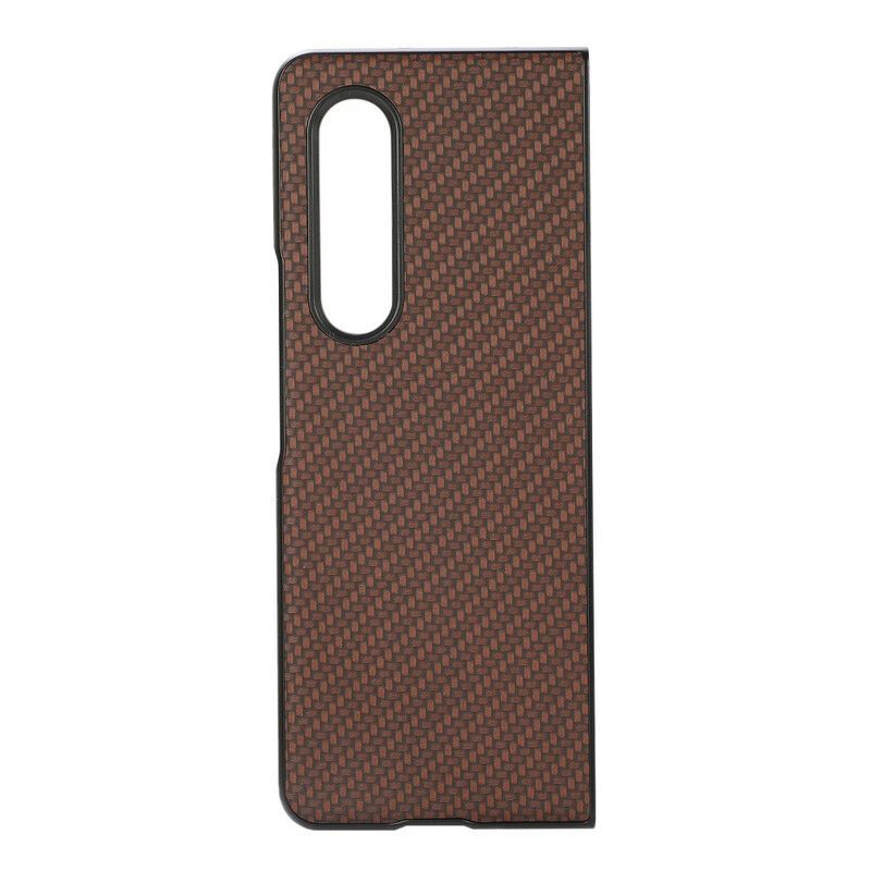 Kryt Samsung Galaxy Z Fold 3 5g Barevné Uhlíkové Vlákno