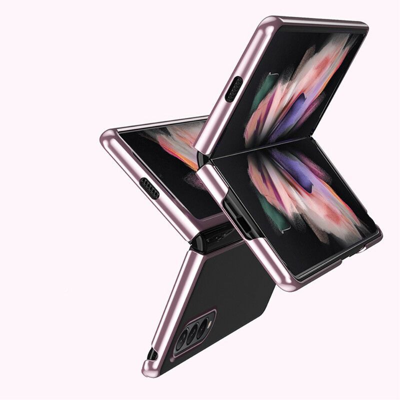 Kryt Samsung Galaxy Z Fold 3 5g Průhledné Kovové Okraje